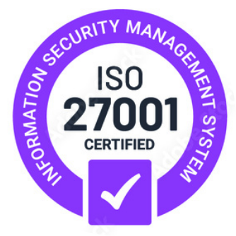 ISO 27001 Information Security Management System Certified